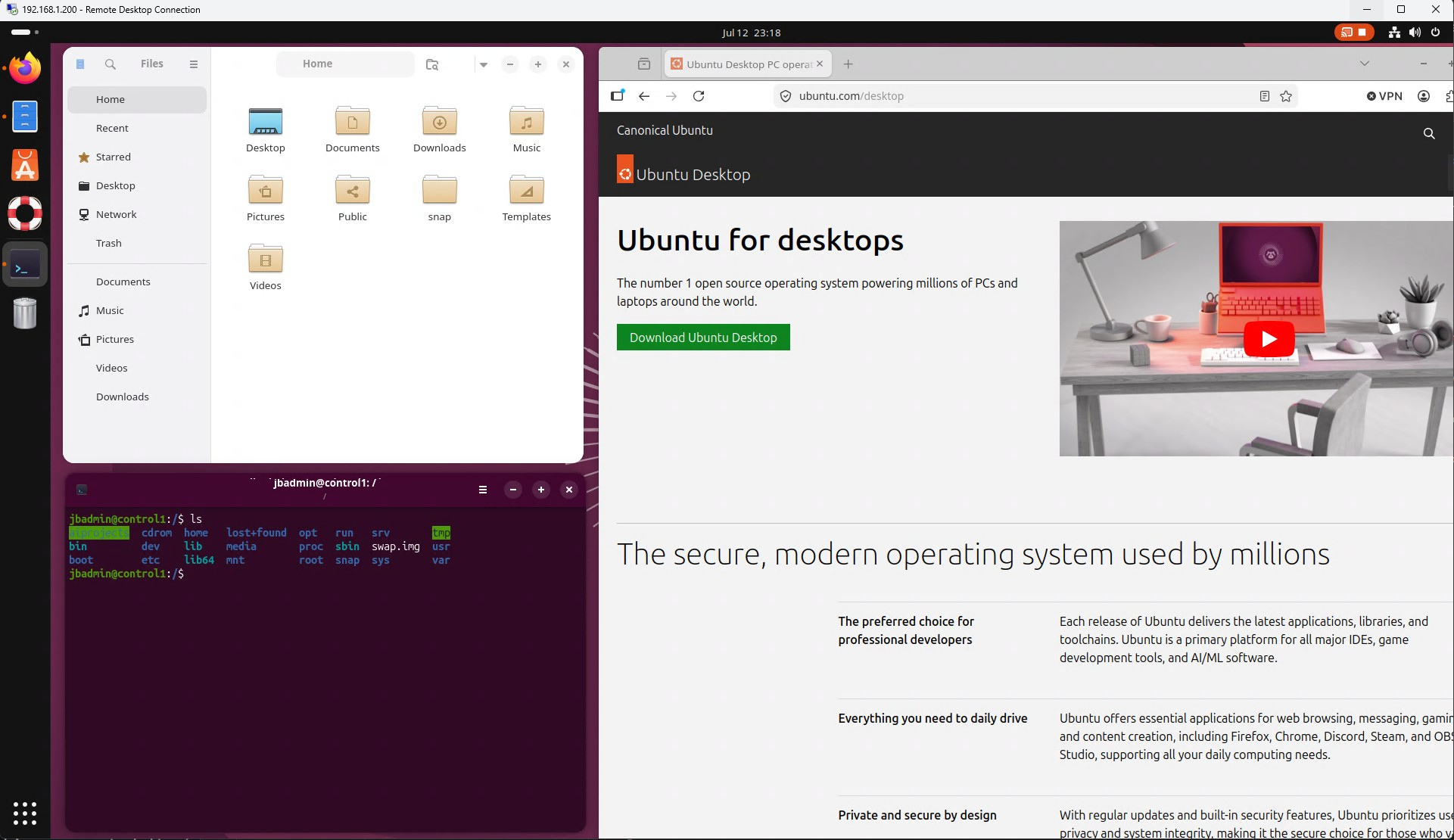 RDP2Linux: Remote Desktop into Ubuntu from Windows (the Wayland-era way)
